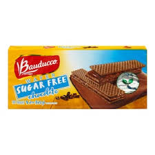 Bauducco Sugar Free Chocolate Wafer, 4.2 oz.