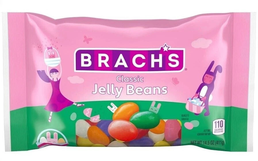 Brach's Classic Jelly Beans – 14.5 oz Bag | Fruity, Chewy Candy with Bold Flavor