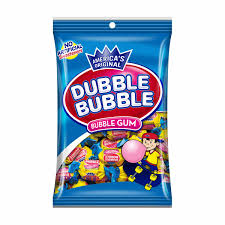 Dubble Bubble Original Bubble Gum, 3.8 oz. individually wrapped