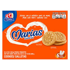Gamesa Marias Cookies, 4.9 oz 6 count per pack