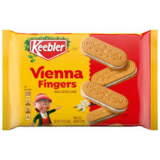 Keebler Vienna Fingers, Sandwich Cookies with Crème Filling, 12 oz