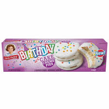 Little Debbie Birthday Cake Creme Pies 8 ct / 12.5 oz