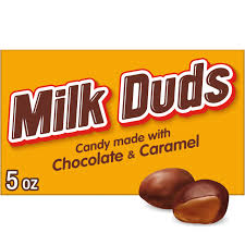 Milk Duds Chocolate-Coated Caramels, 5-oz. Boxes