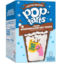 Pop-Tarts Frosted Marshmallow Hot Cocoa Toaster Pastries, Breakfast Foods, Shelf-Stable, 13.5 oz (8 Count)