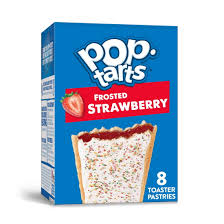 Pop-Tarts Frosted Strawberry Toaster Pastries, Breakfast Foods, Shelf-Stable, 13.5 oz (8 Count)
