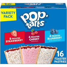 Pop-Tarts Variety Pack Toaster Pastries, Breakfast Foods, Shelf-Stable, 27 oz (16 Count