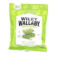 Wiley Wallaby Green Apple Licorice, 4-oz.
