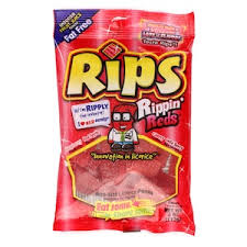 Rips Rippin' Reds Bite Size Licorice, 4-oz.