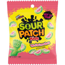 SOUR PATCH KIDS Watermelon Soft & Chewy Candy, 3.6 oz