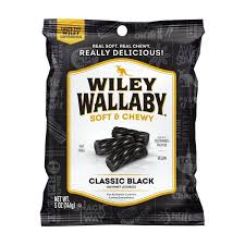 Wiley Wallaby Classic Black Licorice