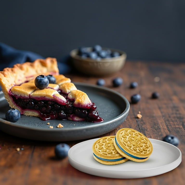 Blueberry Pie Oreo Sandwich Cookies by Nabisco Limited Edition Flavor X2 Packs