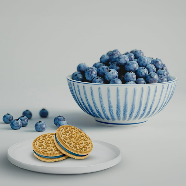 Blueberry Pie Oreo Sandwich Cookies by Nabisco Limited Edition Flavor X2 Packs