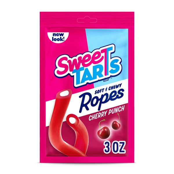 Ferrara Sweetart Ropes, Licorice Candy 3 oz.