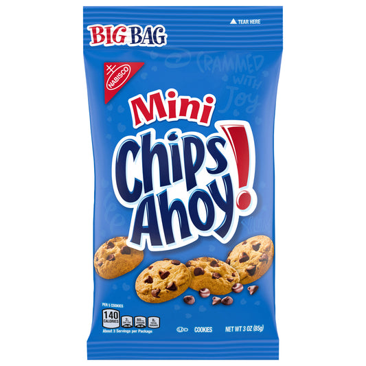 Chips Ahoy! Mini Original Chocolate Chip Cookies, 3 oz.
