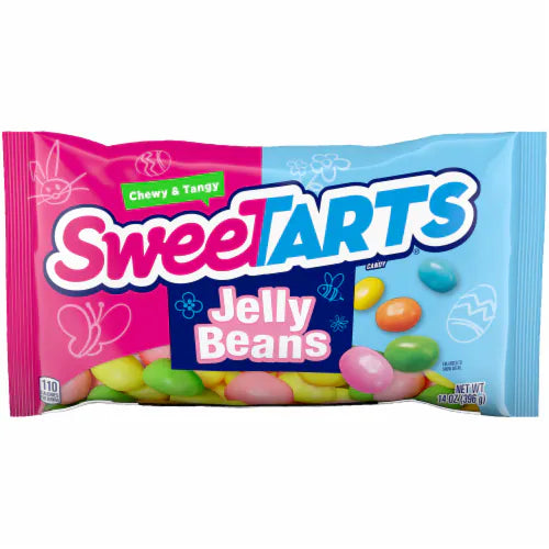 SweeTARTS Jelly Beans – 14oz Chewy & Tangy Candy | Fruity, Sweet & Tart Treat
