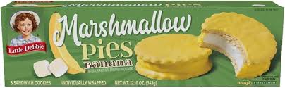 Little Debbie Banana Marshmallow Pies, 12 oz