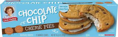 Little Debbie Chocolate Chip Creme Pies, 10.63 oz