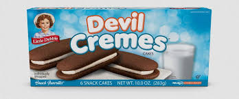 Little Debbie Devil Cremes Cakes, 10 oz (6 count)